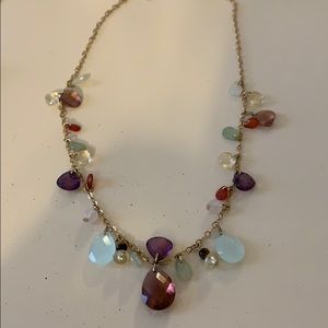 Multi stone necklace